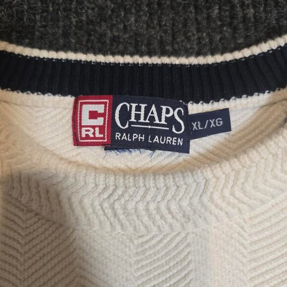 Vintage 90s Chaps Ralph Lauren sweater Size XL - Picture 5 of 5